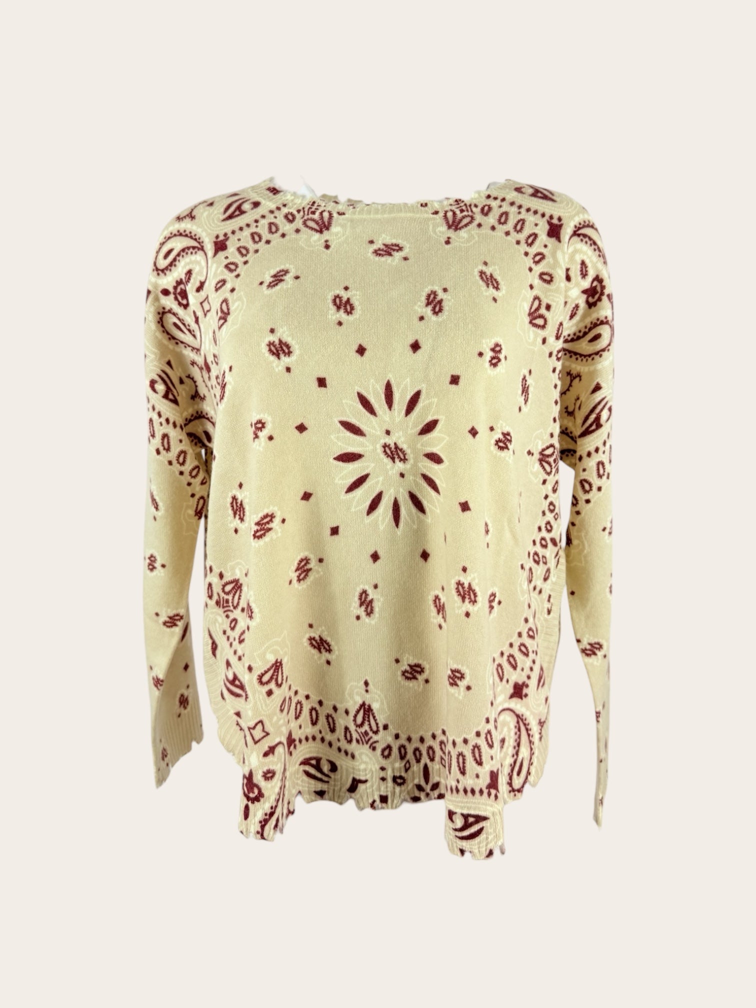 Maglia Cashmere Bandana Kujten