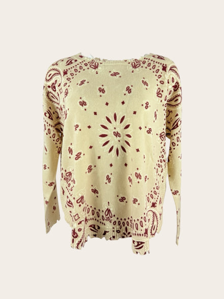 Maglia Cashmere Bandana Kujten