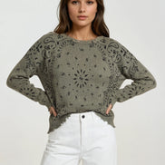 Maglia Cashmere Bandana Kujten