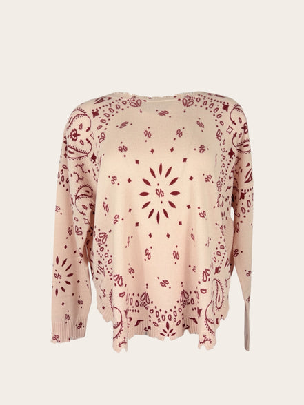 Maglia Cashmere Bandana Kujten