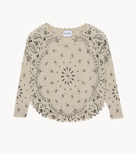 Maglia Cashmere Bandana Kujten
