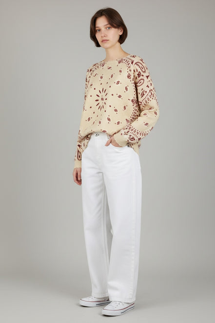 Maglia Cashmere Bandana Kujten