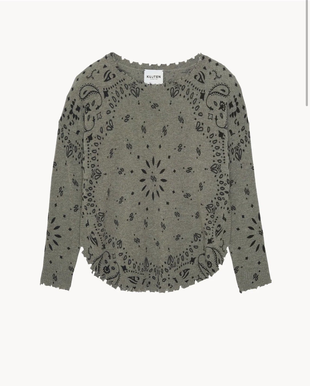 Maglia Cashmere Bandana Kujten