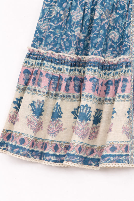 MA.BE Apparel, Mini Skirt in Cotone Stampato