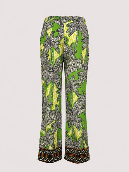 Devotions Twins, Pantalone di Garza di Cotone Jungle