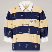 SEA New York, T-Shirt  Polo Rugby a Righe Juliet