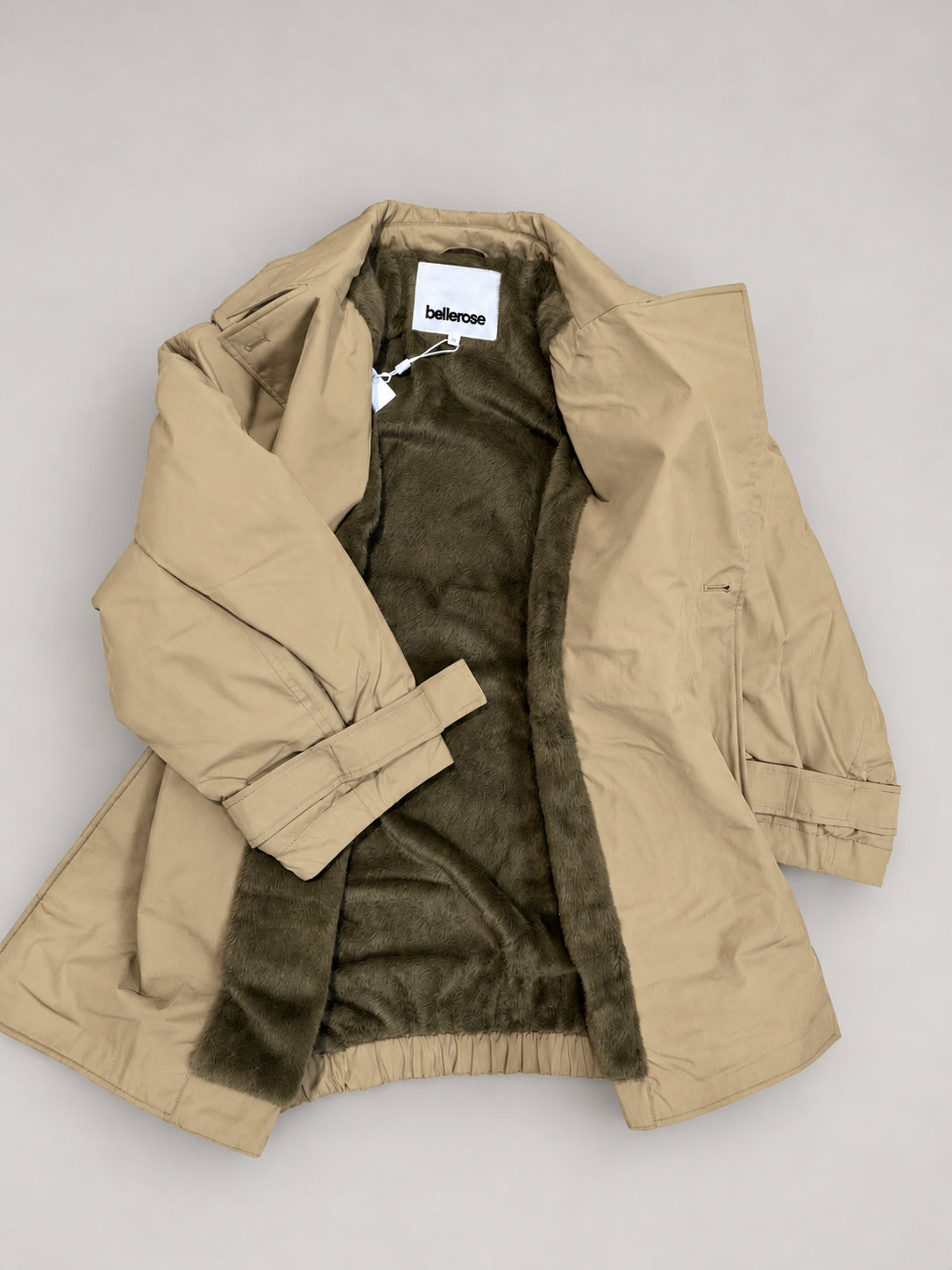 Bellrose, Trench over foderato in pelliccia sintetica Harlon