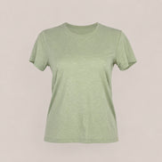 T-shirt Manica Corta con Fili di Lurex Colori Pastello Maison Hotel