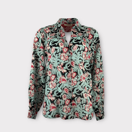 Camicia Cotone Fantasia Maniche Lunghe Maison Hotel