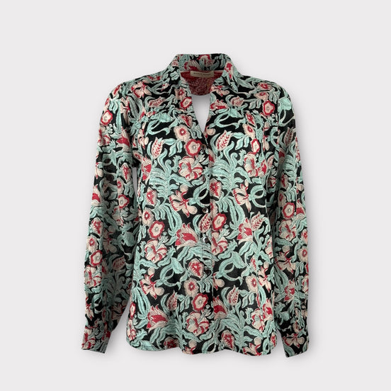 Camicia Cotone Fantasia Maniche Lunghe Maison Hotel
