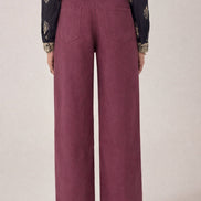Pantaloni con Pences Cotone e Lino Marina Maison Hotel