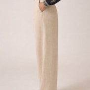 Pantaloni con Pences Cotone e Lino Marina Maison Hotel