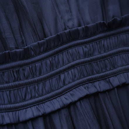 Abito Midi Blu Notte Celia Ba&sh