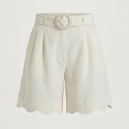 Scarlett Poppies, Bermuda In Cotone con Cintura