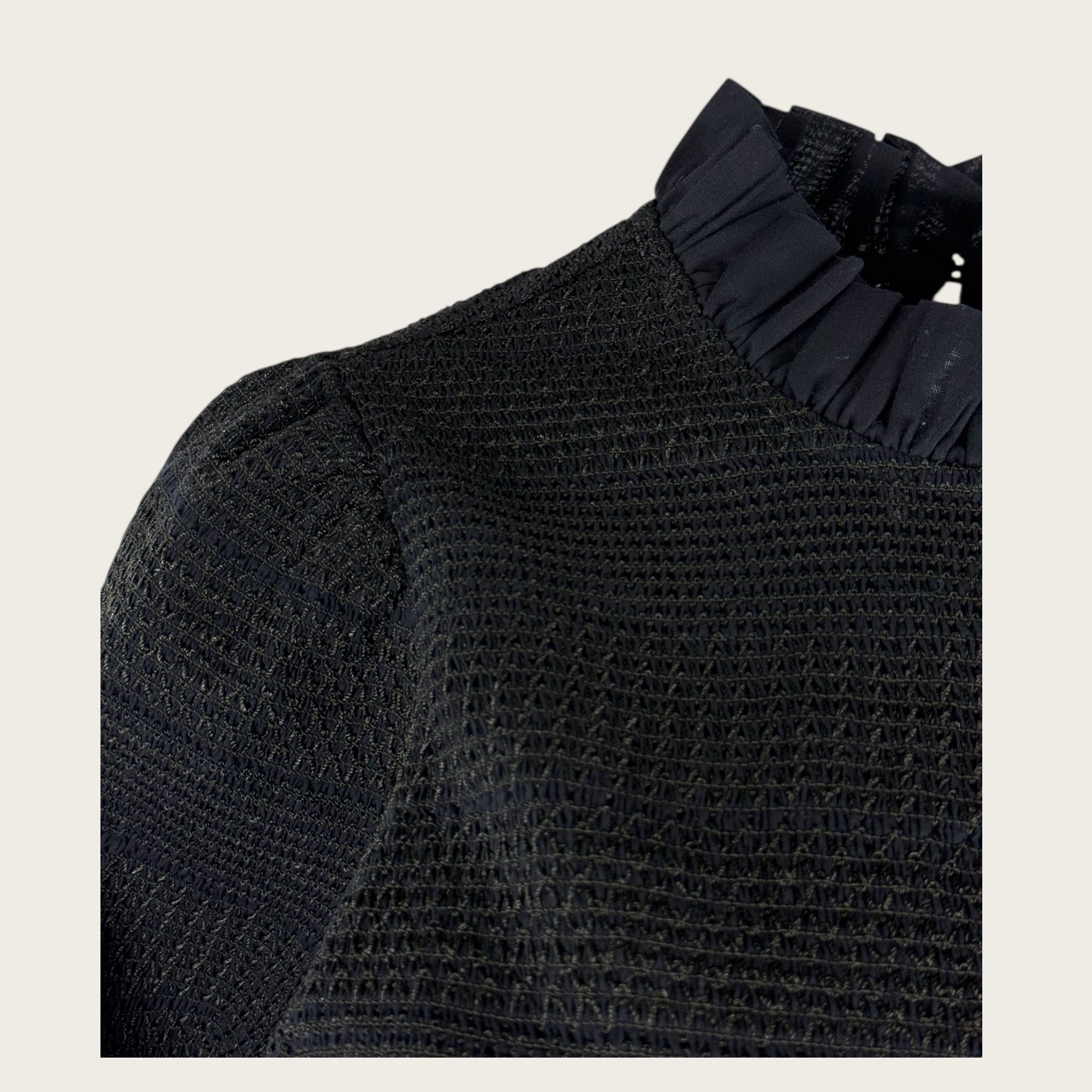 Blusa Punto Smoke Navy Elisa Antik Batik