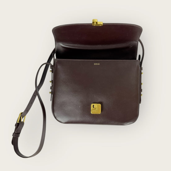 Borsa a Tracolla in Pelle Bellissima Maxi Soeur