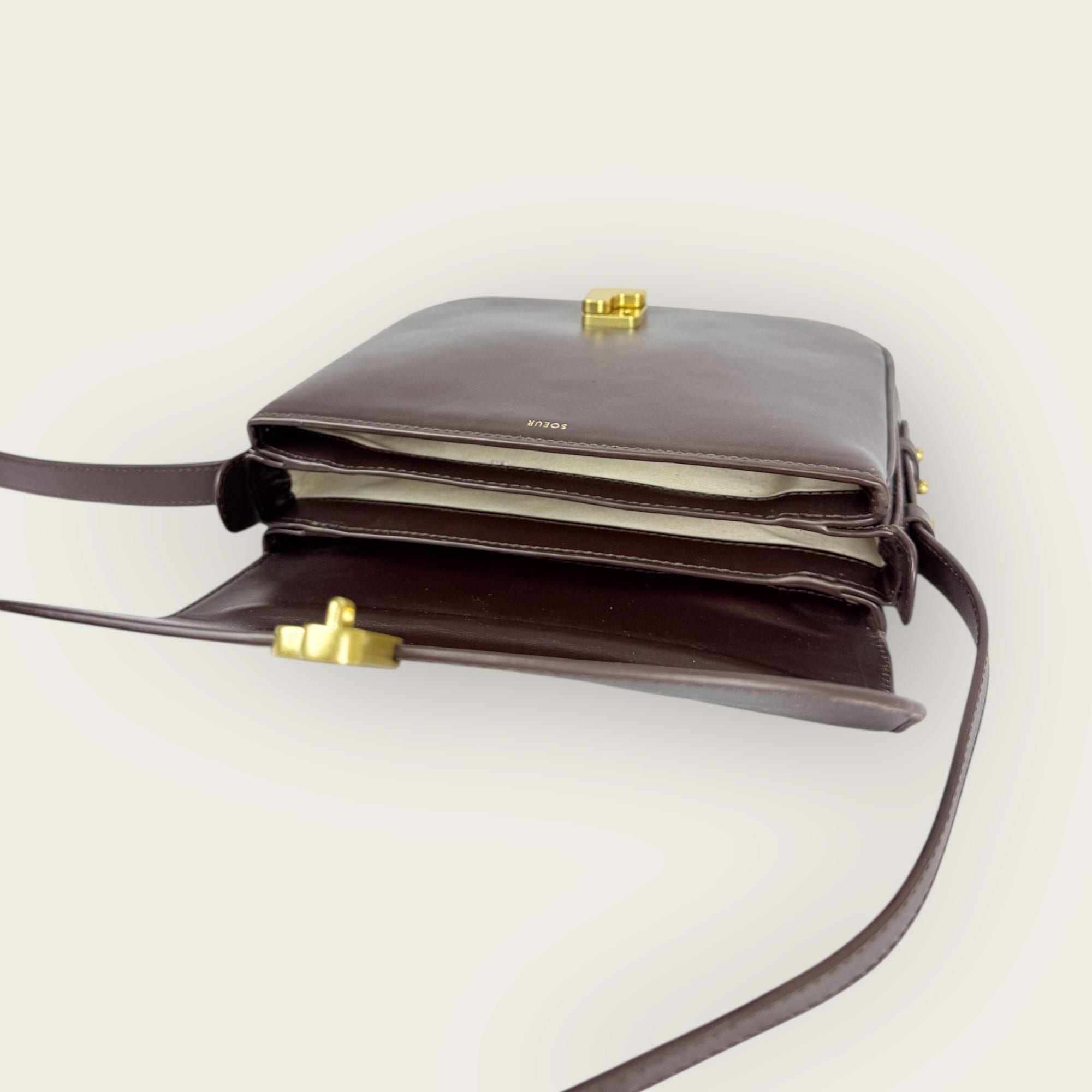 Borsa a Tracolla in Pelle Bellissima Maxi Soeur