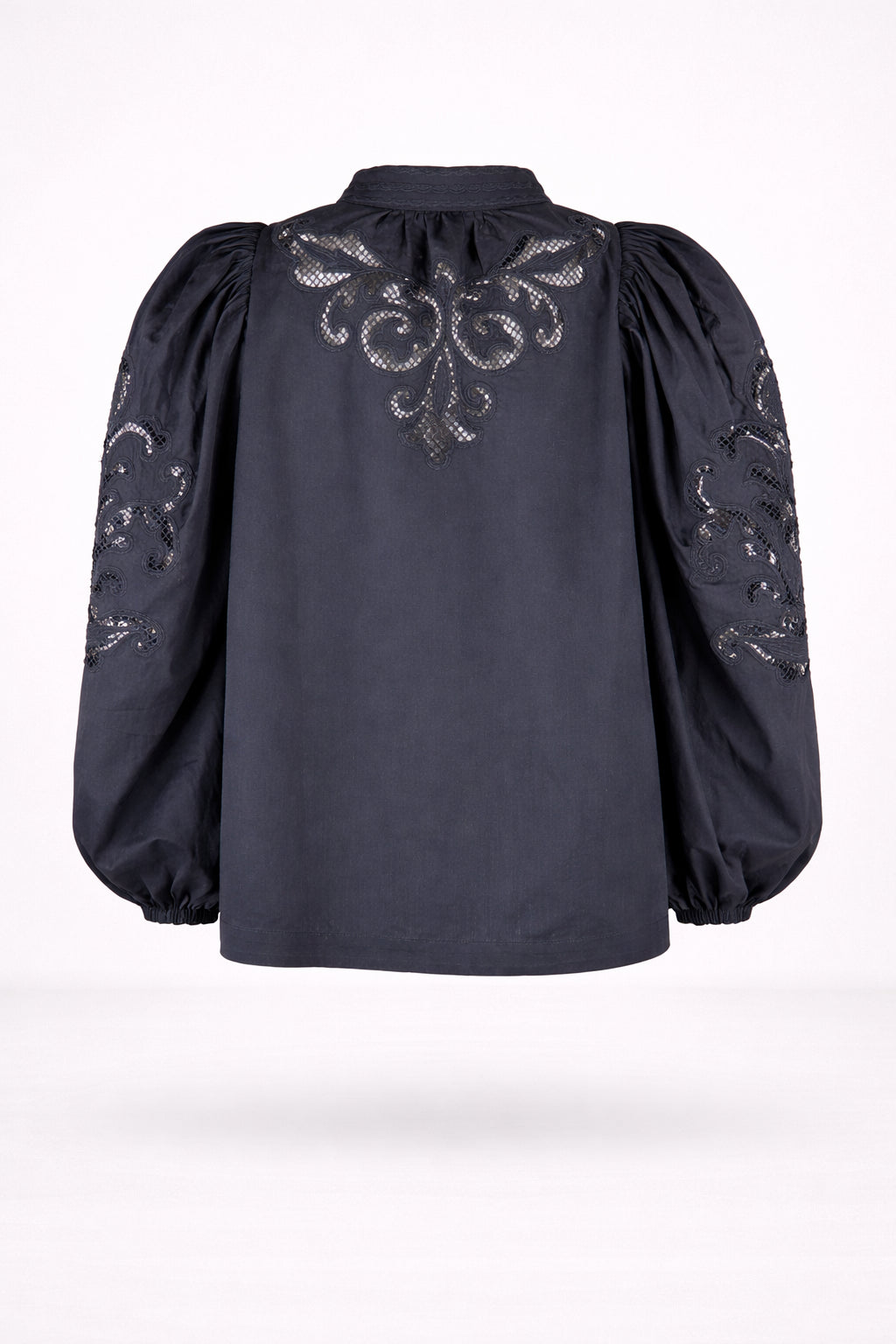 Scarlett Poppies, Camicia in Popeline con Pizzo Vesma