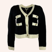 Cardigan stile Chanel Corto Suncoo