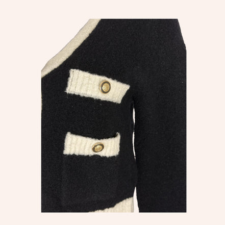 Cardigan stile Chanel Corto Suncoo