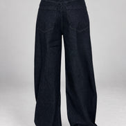 Anaii, Denim Loose Rinsed Cotton Cashmere