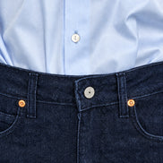 Anaii, Denim Loose Rinsed Cotton Cashmere