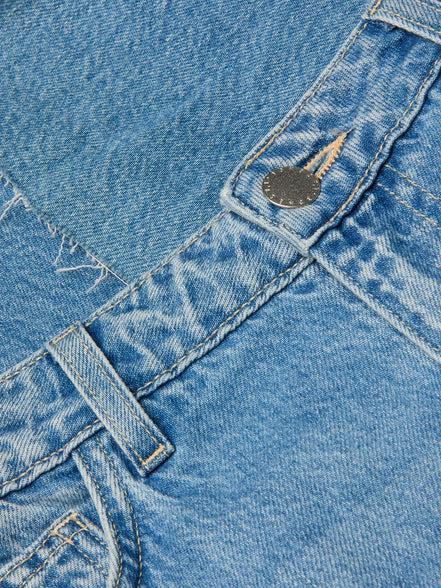 Denim Crop Wide Leg Chiaro Wanda L'Agence