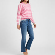 Denim Dritto Vita Media Taglio Vivo L'Agence