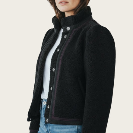 Giacca in Sherling Eco Sally Antik Batik