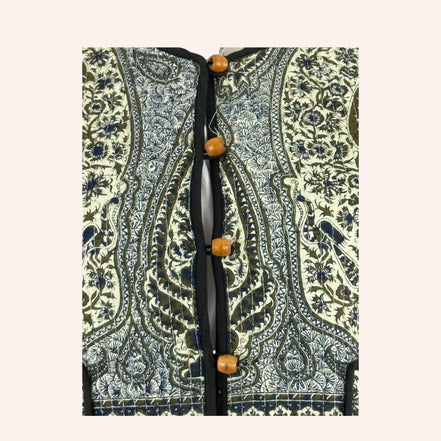 Gilet Paisley Cotone Trapuntato Taya Antik Batik