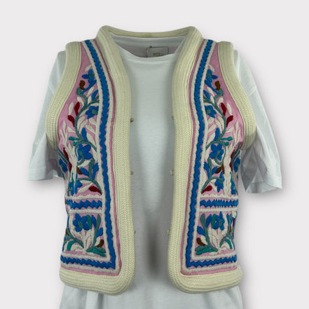 Gilet Ricami Scollo a V Hendrix Antik Batik