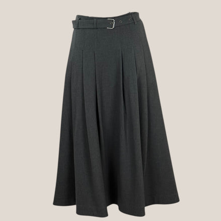 Gonna Midi a Pieghe con Cintura Funny Suncoo