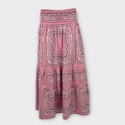 Gonna Lunga con Ricami Bandana Orsina