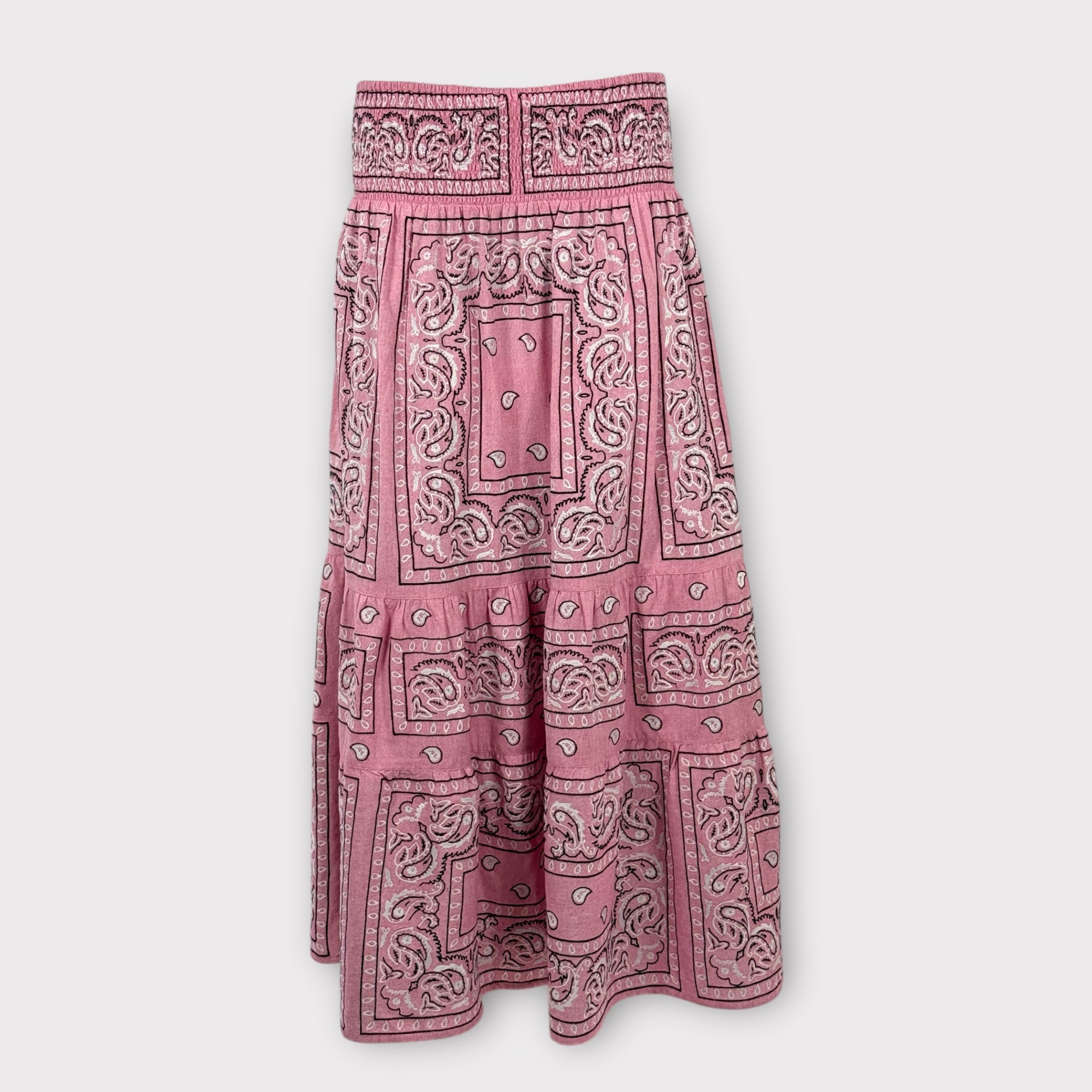 Gonna Lunga con Ricami Bandana Orsina