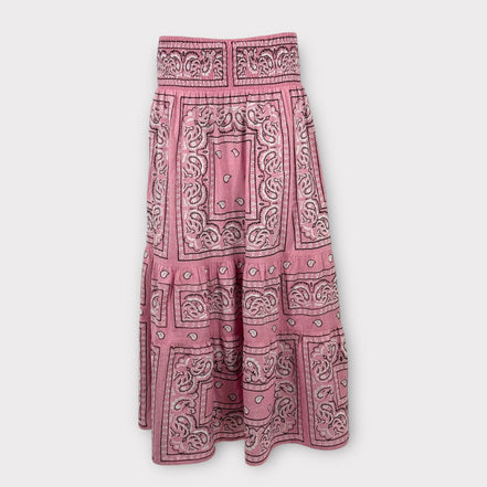 Gonna Lunga con Ricami Bandana Orsina