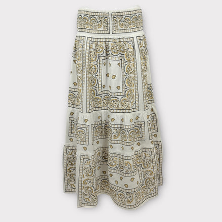 Gonna Lunga con Ricami Bandana Orsina