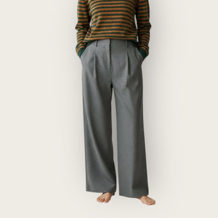 Pantalone Vita Alta Largo Pences Jonas Suncoo