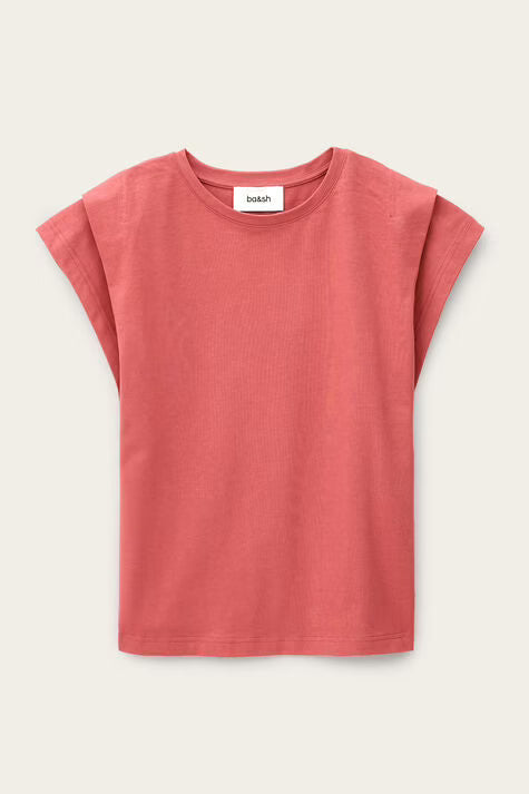Tshirt Over Manica Corta in Cotone, Ba&sh