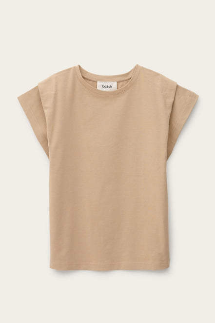Tshirt Over Manica Corta in Cotone, Ba&sh