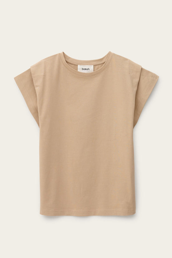 Tshirt Over Manica Corta in Cotone, Ba&sh
