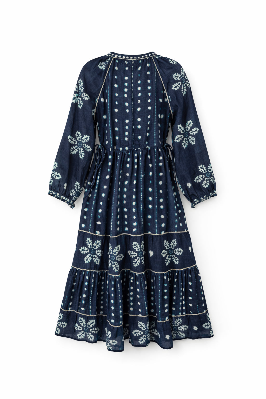 Abito Lungo Navy Shibori Maison Hotel