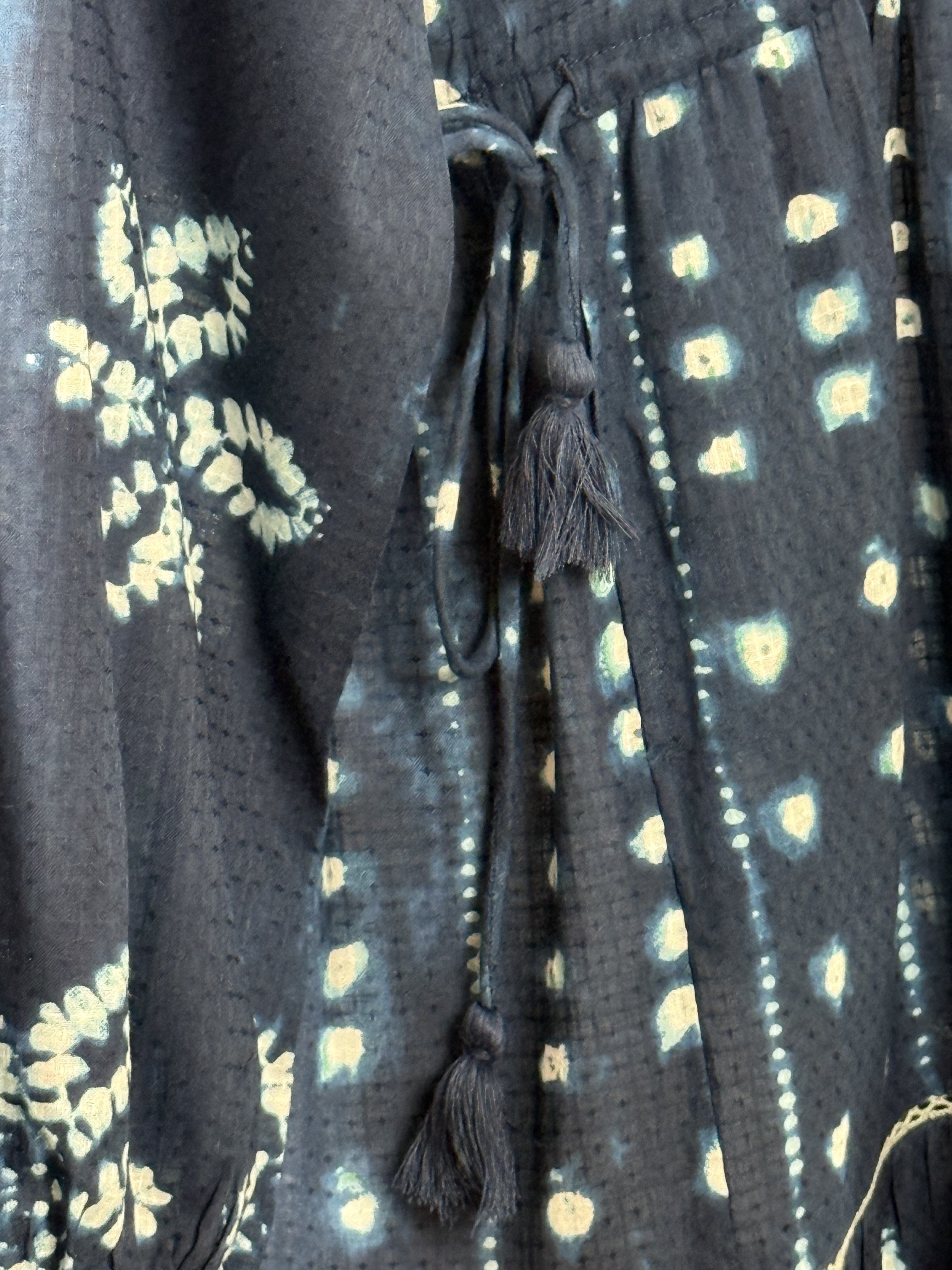 Abito Lungo Navy Shibori Maison Hotel