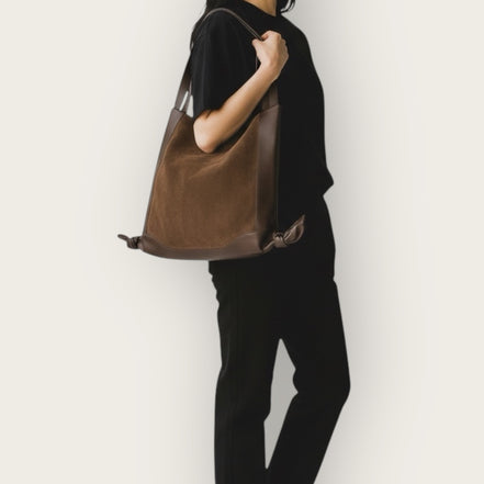 Borsa a Tracolla in Suede Cador Hereu