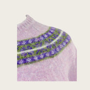Maglia in Lana Shetland con Motivo FairIsle Erwan AntikBatik