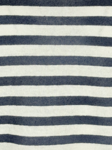 Majestic Filatures, Tshirt Barchetta Manica a 3/4 Lino a Righe
