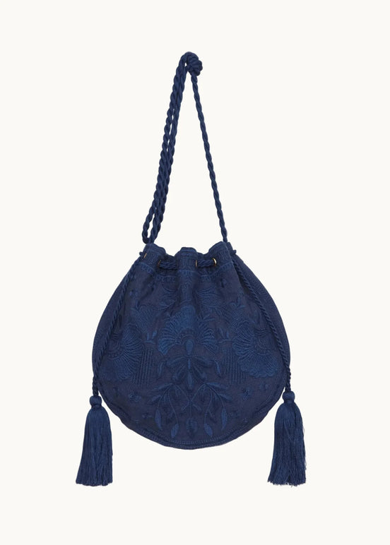 MA.BE Apparel, Pochette con Ricami a Tracolla Averi