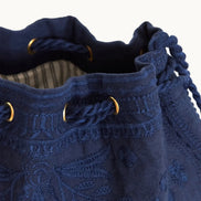 MA.BE Apparel, Pochette con Ricami a Tracolla Averi