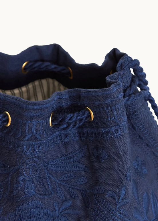 MA.BE Apparel, Pochette con Ricami a Tracolla Averi