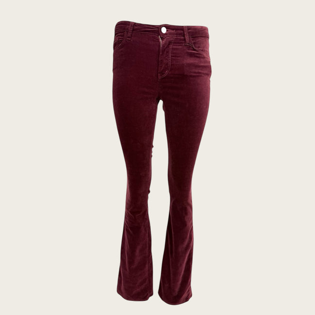 Pantalone 5 Tasche Svasato Velluto Stevie L'Agence