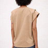 Tshirt Over Manica Corta in Cotone, Ba&sh